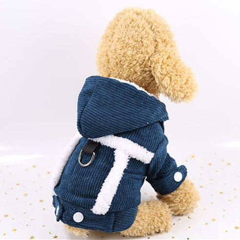 Waterproof Winter Pet Dog Clothes Warm Cotton Puppy Pet Coat Jacket For Small Medium Dogs Chihuahua Yorkie Pug Jumpsuit Clothing