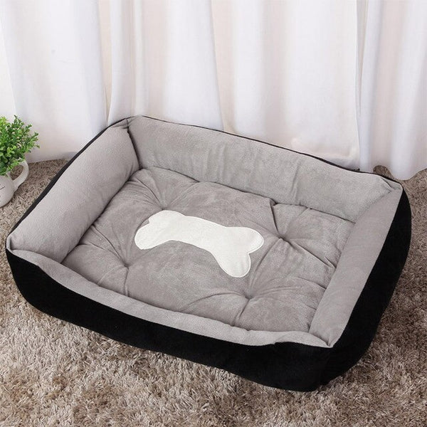 Dog Bed Mat Kennel Soft Dog Puppy Pet Supplies Nest For Small Medium Dogs Winter Warm Plush Bed House Waterproof Cloth Pet Beds