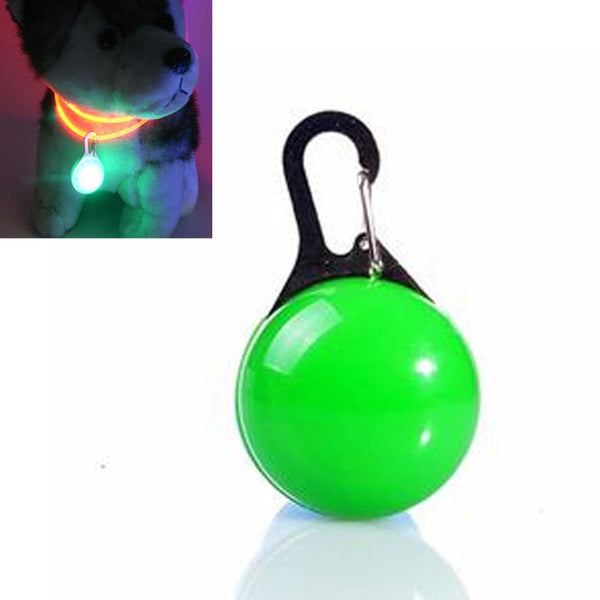 Night Glowing Safety Flashing Led Luminous Dogs Collars Cat Dog Pendants Pet Accessories