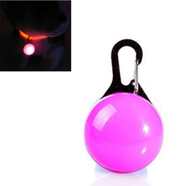 Night Glowing Safety Flashing Led Luminous Dogs Collars Cat Dog Pendants Pet Accessories