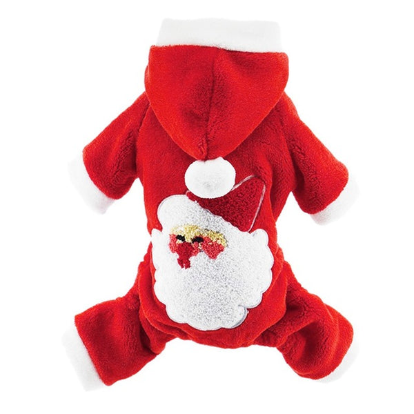 Christmas Dog Clothes Warm Winter Samll Dog Jacket Halloween Costume Puppy Pet Dog Coat Yorkies Chihuahua Clothing Outfit