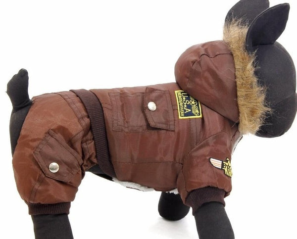 Large Dog Warm Clothes Winter Clothing Pet Dog Jumpsuit Warm Big Dog Track Suit Puppy Hooded Jacket Coat Product XL-5XL